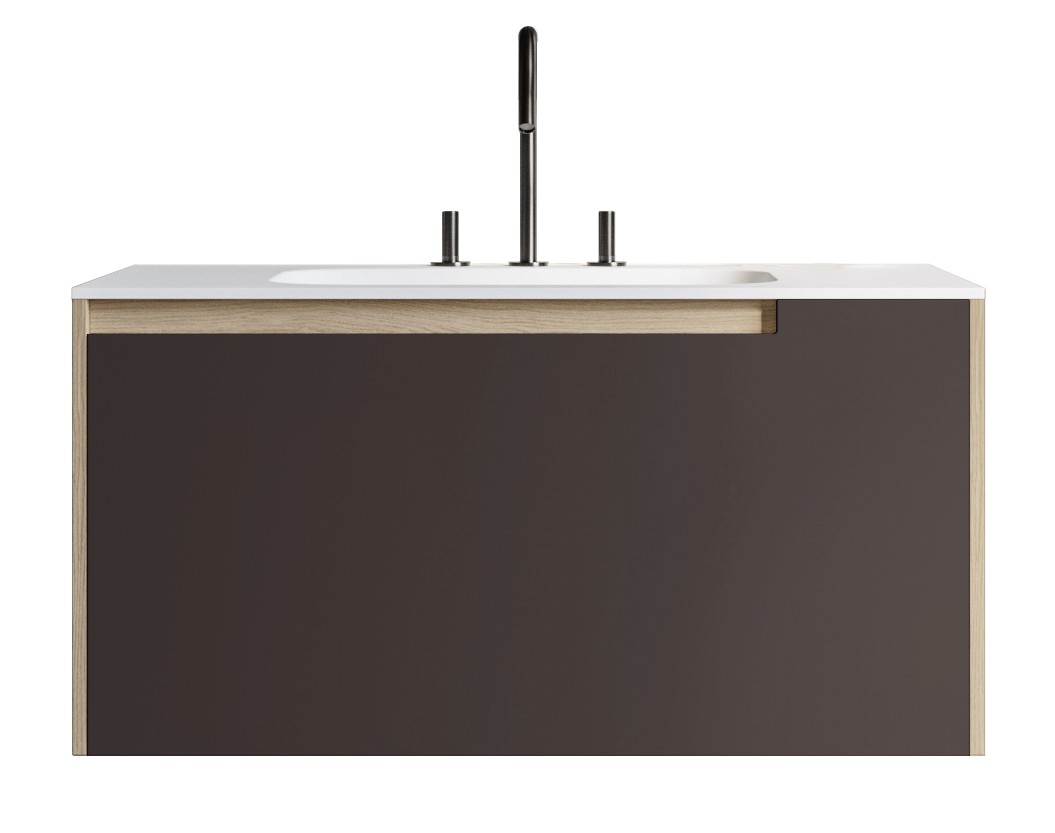 

Тумба подвесная INSTYLE Gio с раковиной 80х54х51,2 см Коричневый/Caracalla Naturale G5080F48K03T90R01T