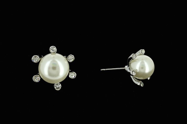 

Серьги-гвоздики Жемчуг в серебре - SZ05972-0