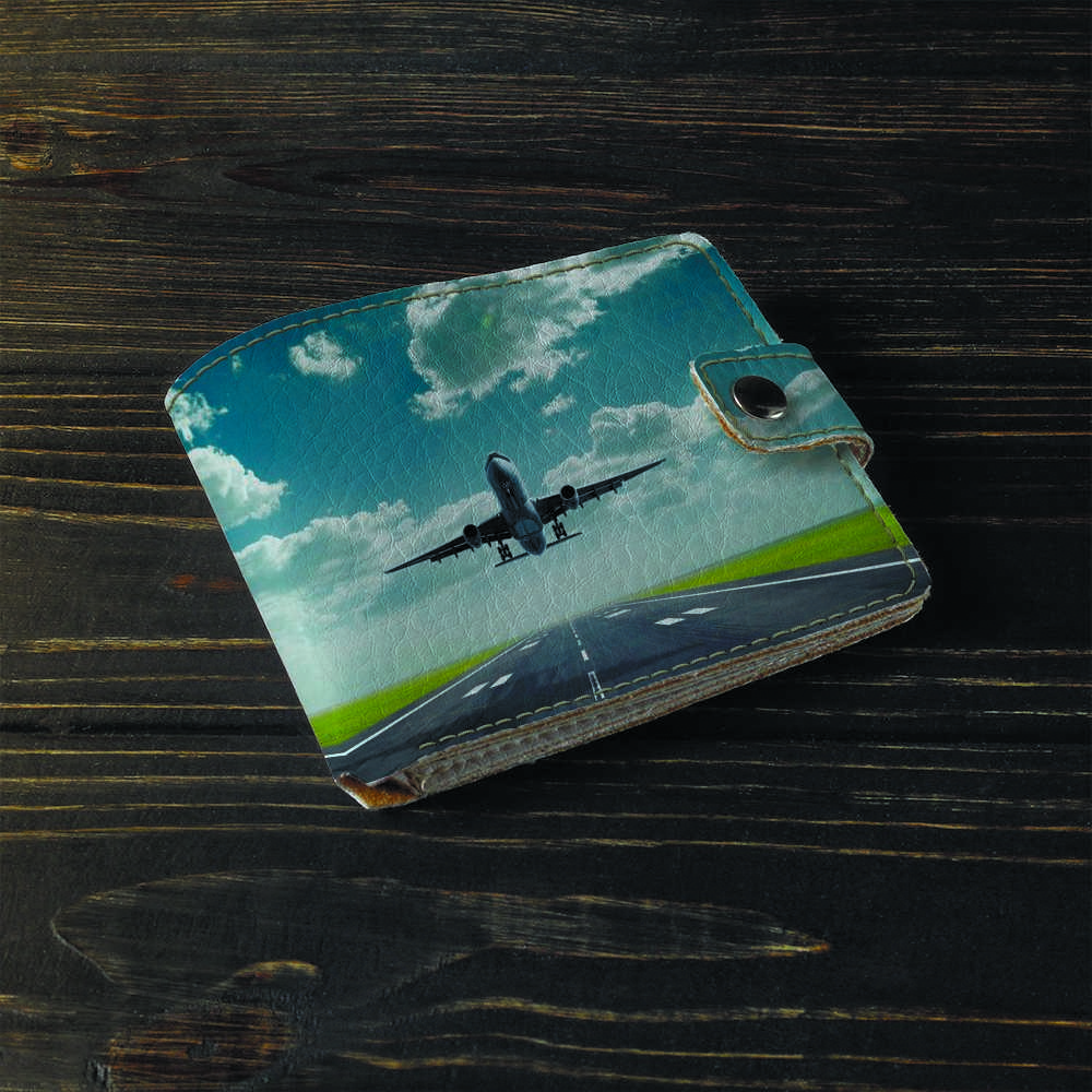 

Кошелёк Fisher Gifts Uno 40 Самолет экокожа