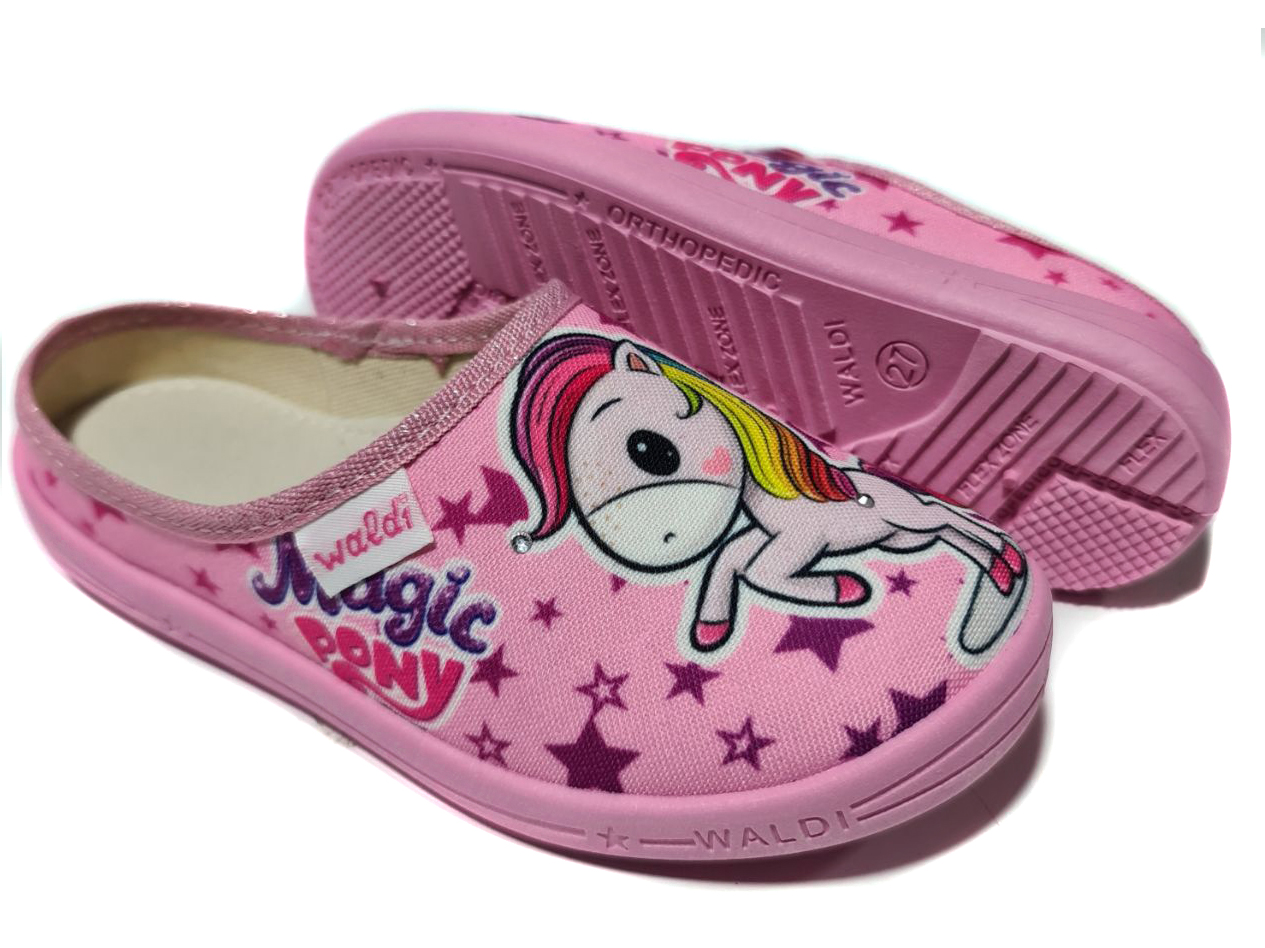 

Текстильні тапочки Waldi 60.409 32 Рожеві