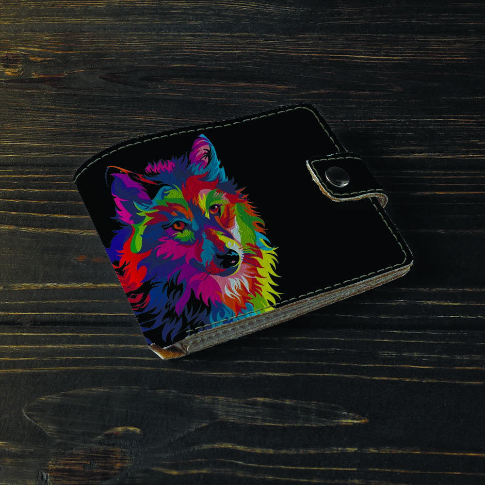 

Кошелёк Fisher Gifts Uno 699 Разноцветный волк экокожа