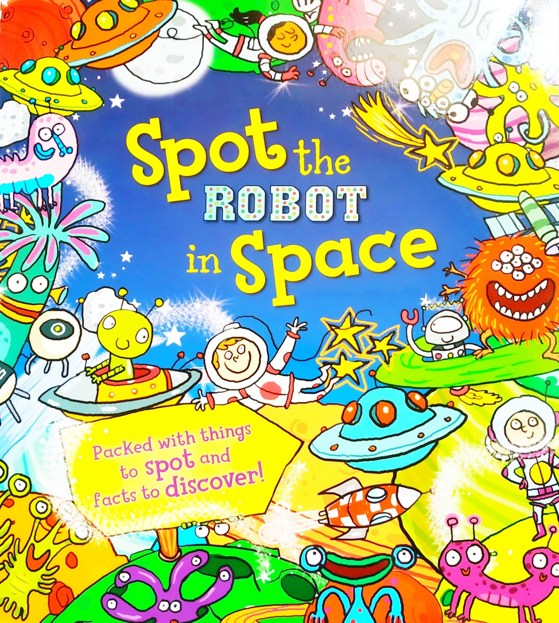 

Книга на английском Spot the Robot in Space
