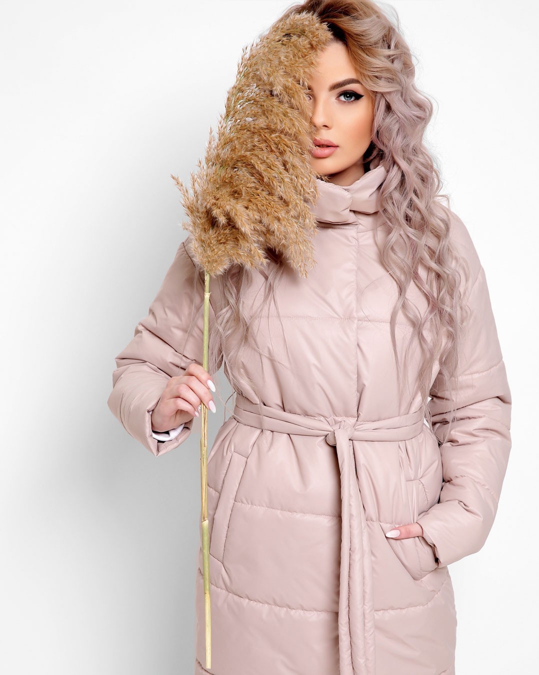 

Куртка удлиненная размер 46 бежевый. X-Woyz LS-8890-10
