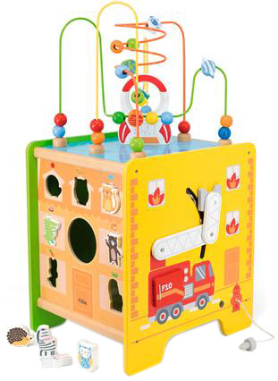 

Деревянный игровой центр Viga Toys Большой бизикуб 5 в 1 (44548FSC)