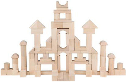 

Деревянные кубики Viga Toys неокрашенные 100 шт 3 см (51623)