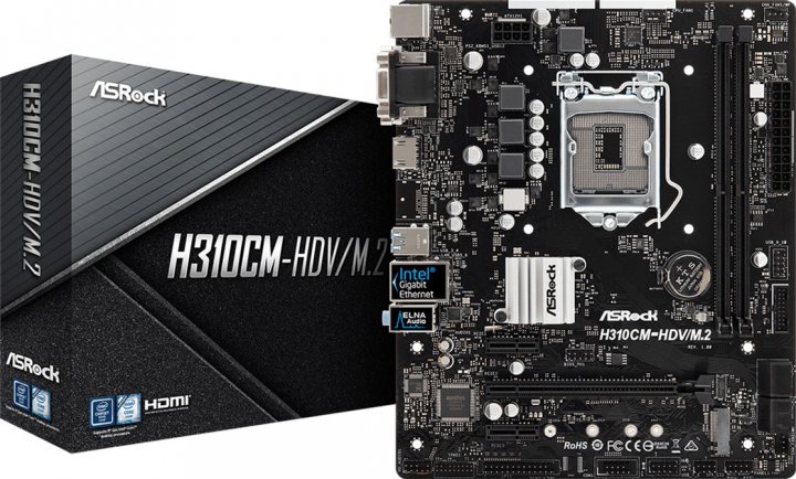 

Материнская плата ASROCK H310CM-HDV s1151