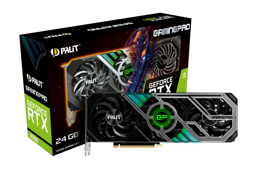 

Відеокарта Palit GeForce RTX 3090 GamingPro - (NED3090019SB-132BA)