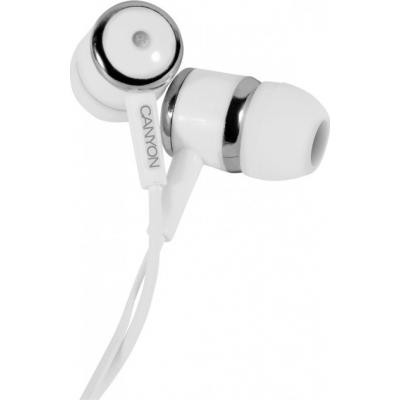 

Наушники CANYON White (CNE-CEPM01W)