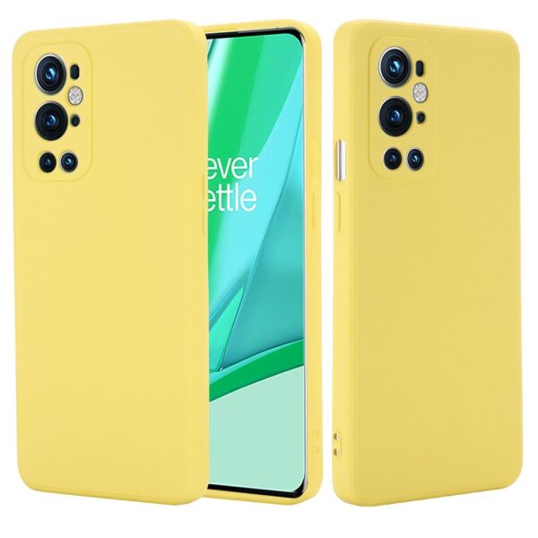 Защитный чехол Deexe Silicone Case для OnePlus 9 Pro - Yellow – фото ...
