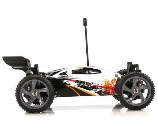 

Модель автомобиля на радиоуправлении Багги 1:18 Himoto Spino E18XB Brushed RTR полный привод / влагозащищенная электроника (белый) E18XBw
