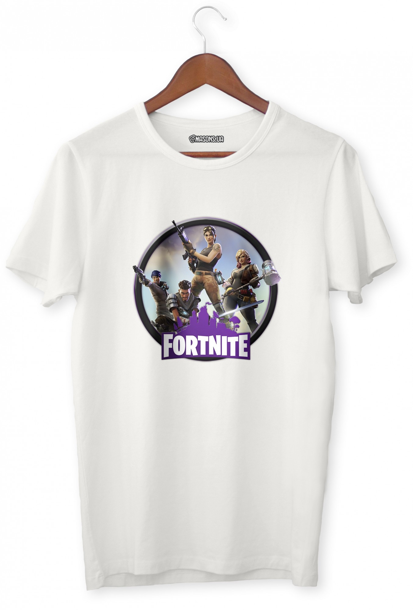 

Футболка Fortnite 0006  Белая, Футболка Fortnite 0006 S Белая