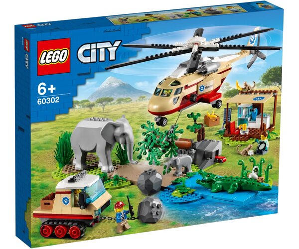 

Конструктор LEGO City Операция по спасению зверей (60302)