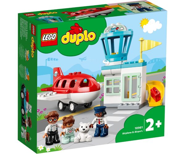 

Конструктор LEGO DUPLO Самолет и аэропорт (10961)