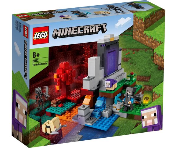 

Lego Minecraft Разрушенный портал 21172