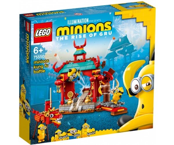 

Конструктор LEGO Minions Бойцы кунг-фу (75550)