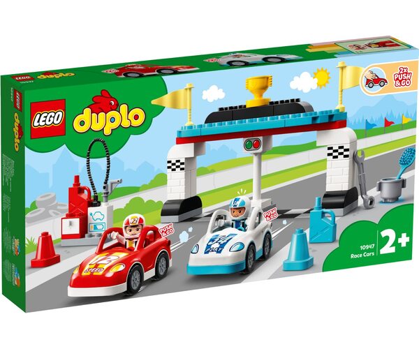 

Конструктор LEGO DUPLO Гоночные машины (10947)