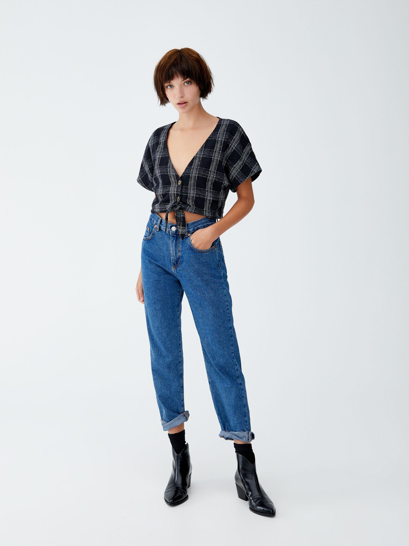 

Топ Pull & Bear 9396338807-ADMY S Черный