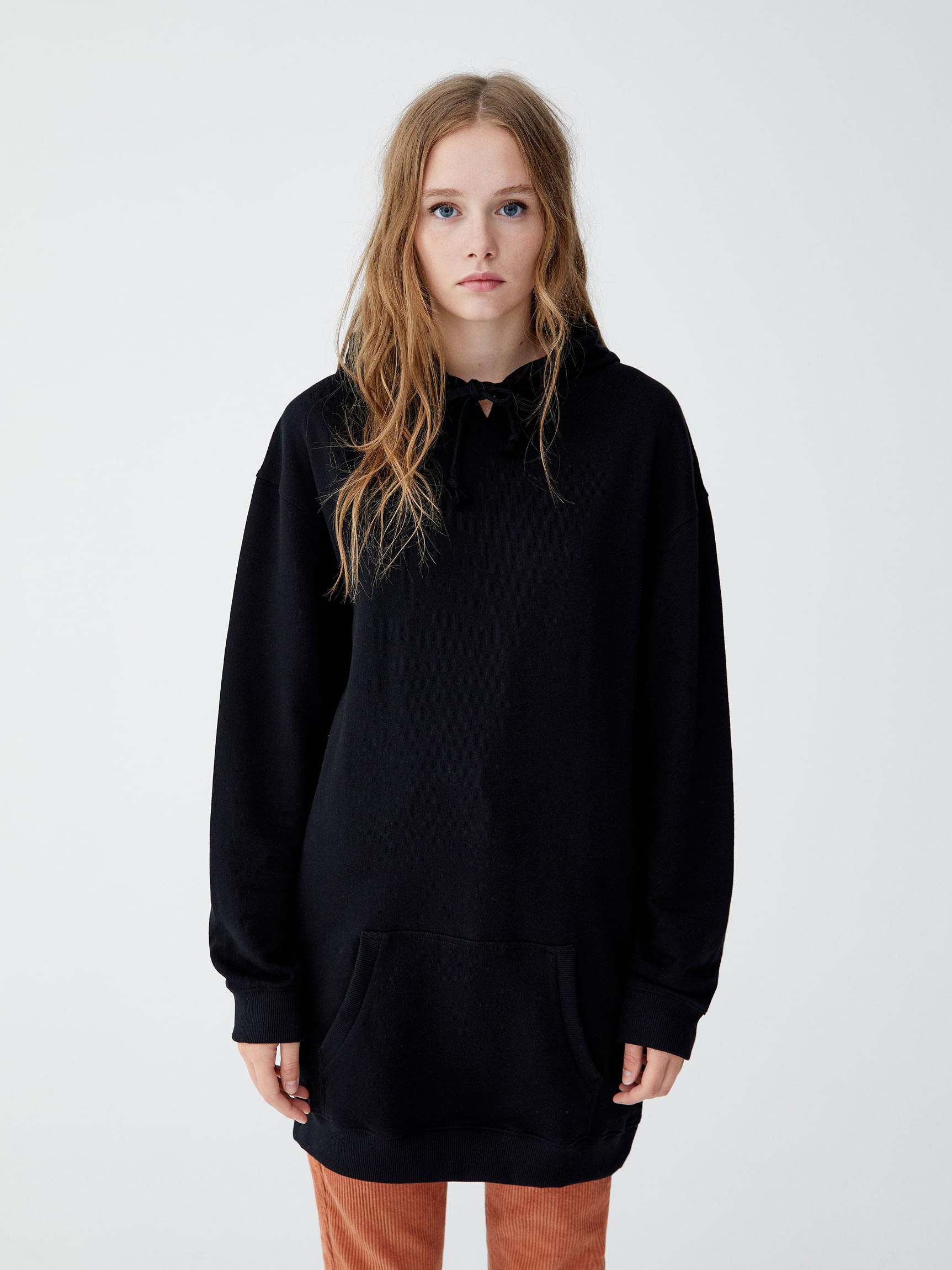 

Худи Pull & Bear 9393358800-AAAD XS Черное