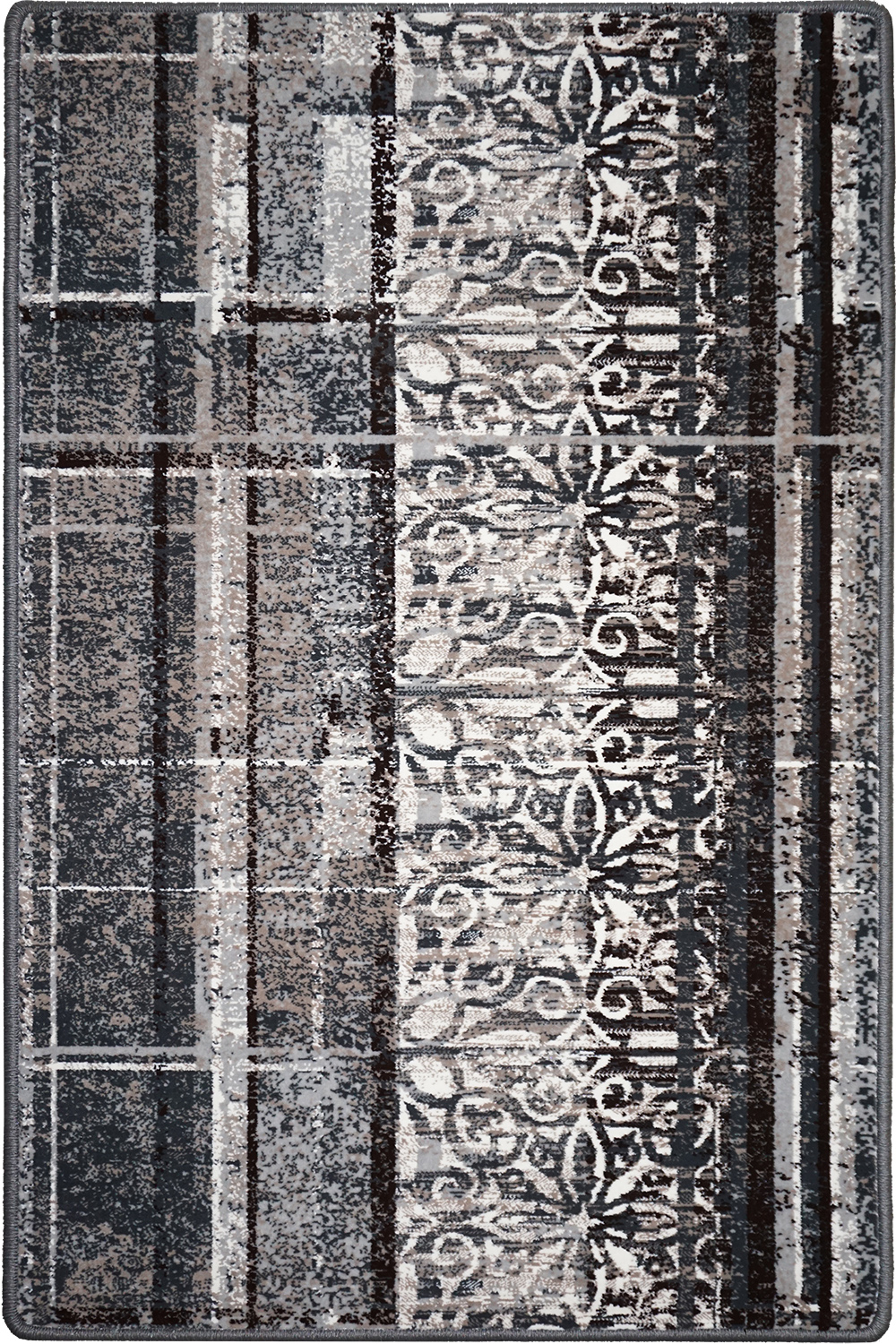 

Ковер Витебские Ковры Скандинавия 54850 0.8x1.5 м. Прямоугольник Серый