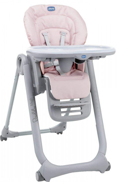 

Стульчик для кормления Chicco Polly Magic Relax New Розовый (79502.65)