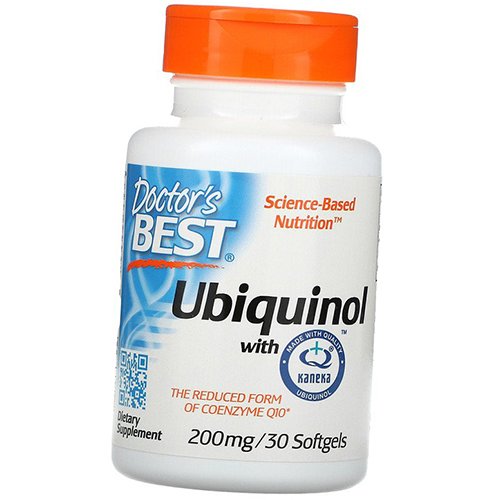 

Убихинол, Ubiquinol with Kaneka Ubiquinol 200, Doctor's Best 30гелкапс (70327023)
