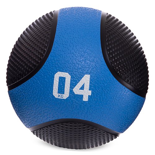 

Мяч медицинский медбол Medicine Ball FI-2824 FDSO 4кг Черный (56508027)