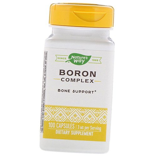

Бор Комплекс, Boron Complex, Nature's Way 100капс (36375166)
