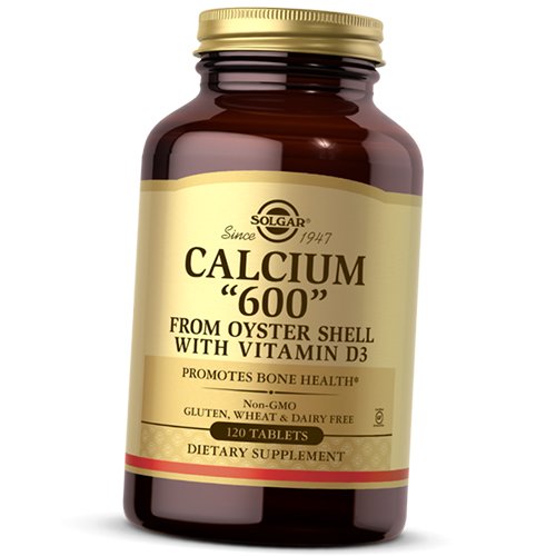 

Кальций Д3, Calcium 600, Solgar 120таб (36313032)