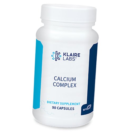 

Кальций с Фосфором, Calcium Complex, Klaire Labs 90капс (36517002)