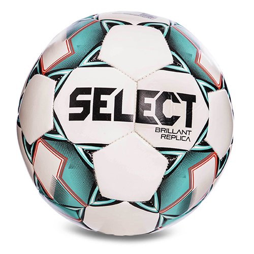 

Мяч футбольный Select Brillant Replica FDSO №5 Бело-зеленый (57508044)