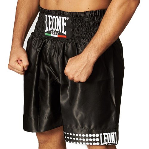 

Шорты боксерские Leone Boxing Leone 1947 L Черный (37333049)