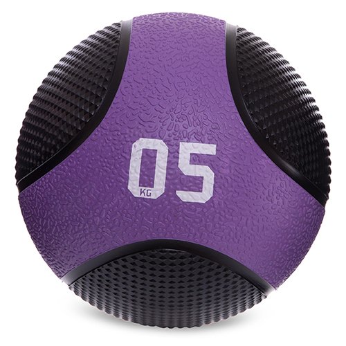

Мяч медицинский медбол Medicine Ball FI-2824 FDSO 5кг Черный (56508027)