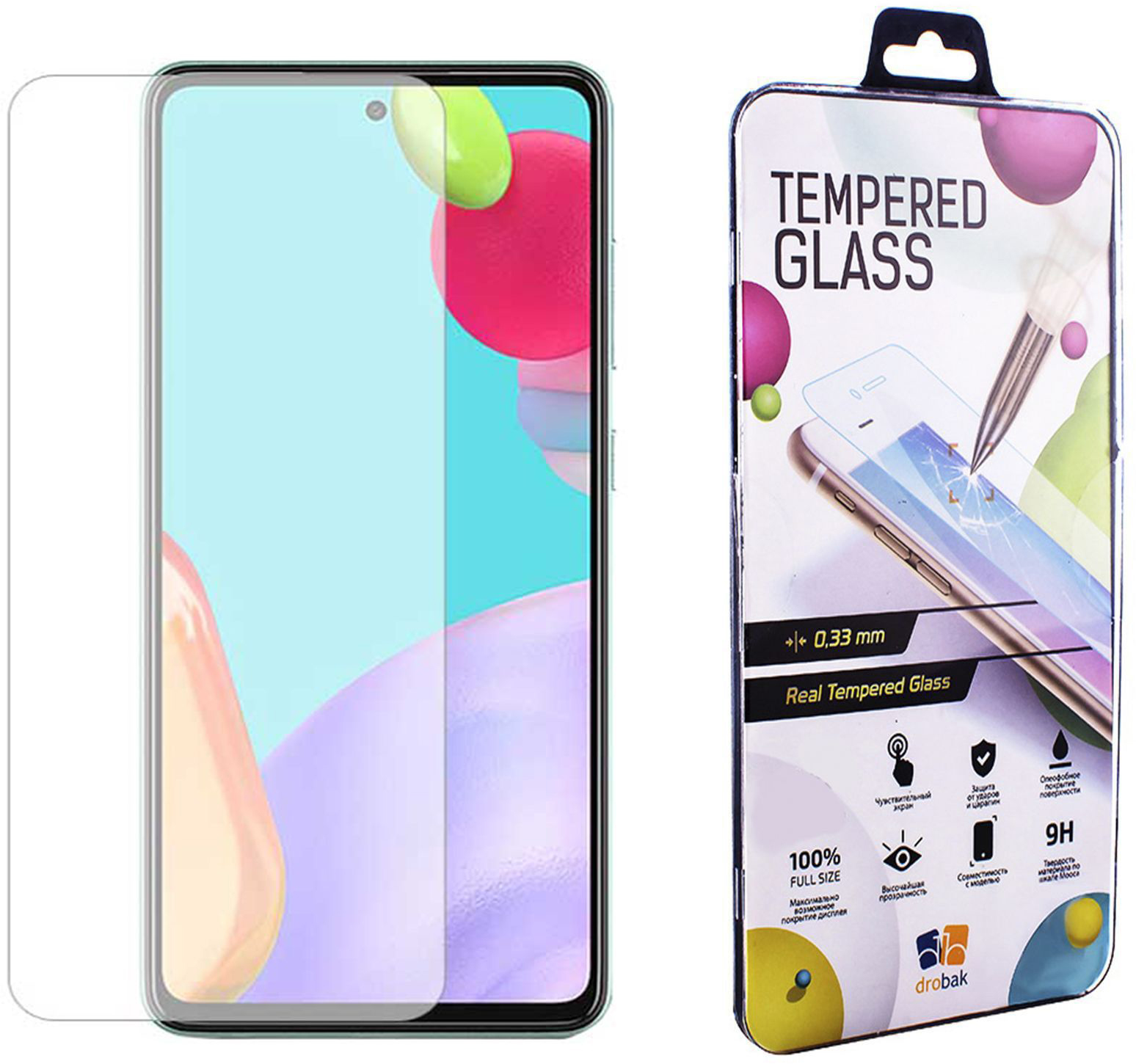 

Защитное стекло Drobak для Samsung Galaxy A72 4G