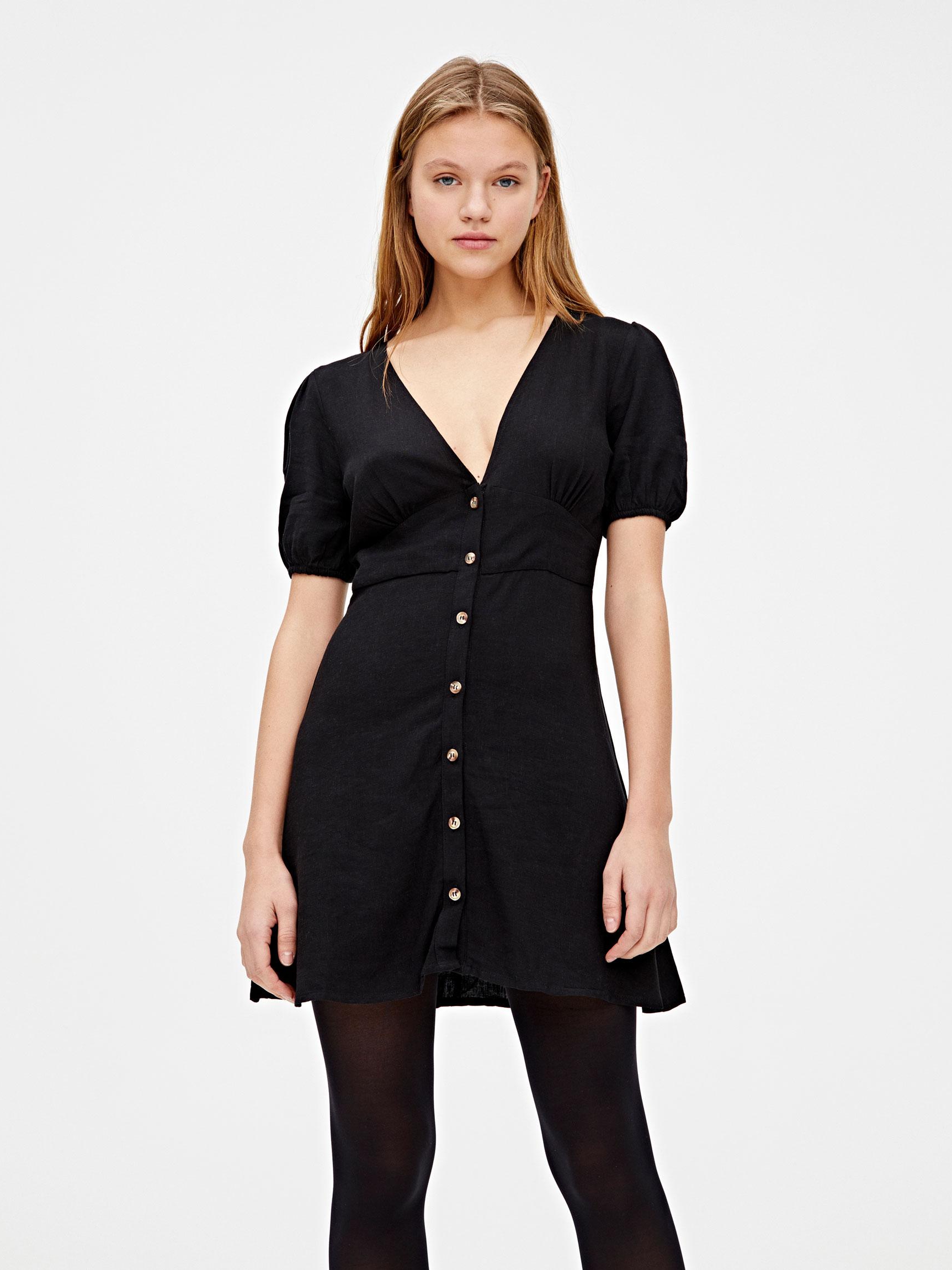 

Платье Pull & Bear 9390328800-AAAD M Черное