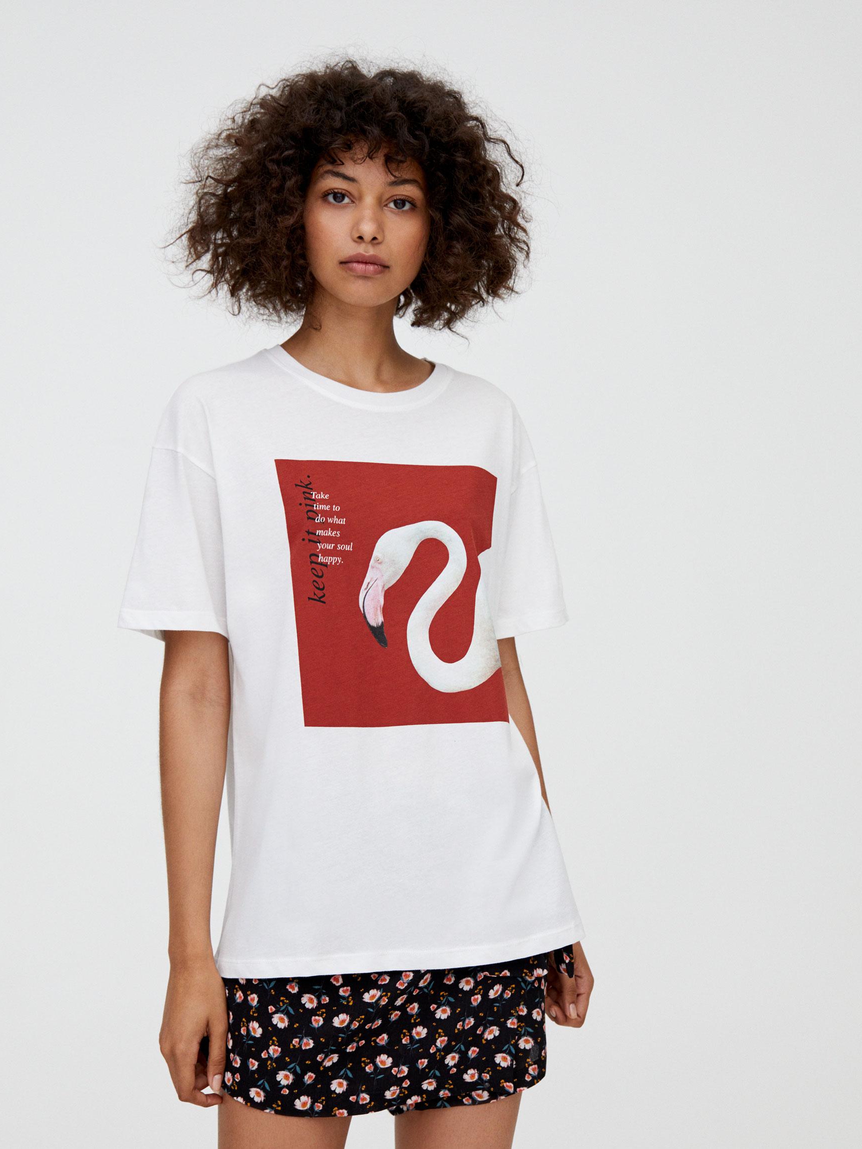 

Футболка Pull & Bear 9242355805-AAPT XS Белая