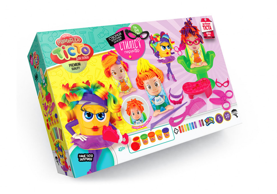 

Набор для творчества Стилист-парикмахер Danko Toys TMD-13-01U разноцветный