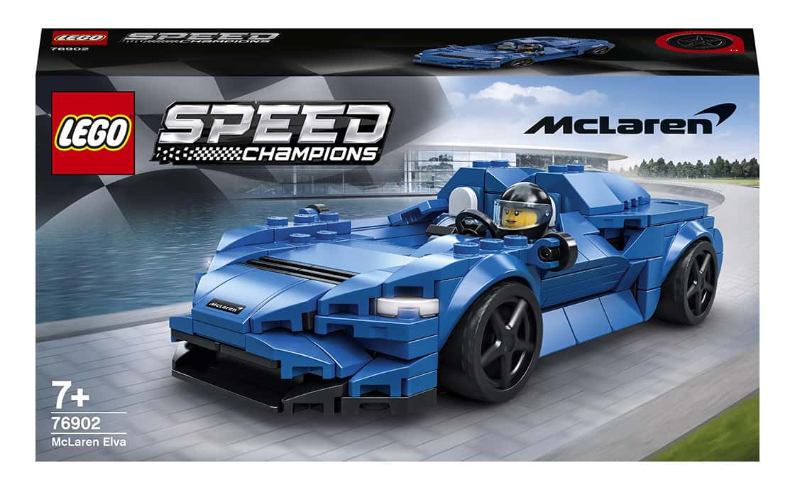 

Конструктор LEGO McLaren Elva 263 деталей (76902)