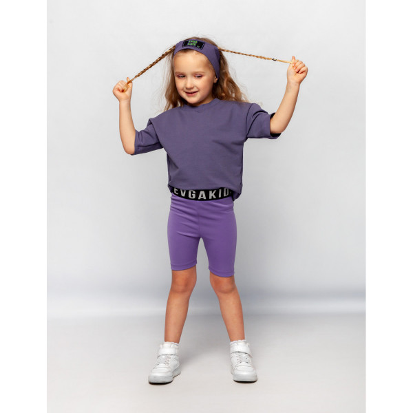 

Велосипедки Джимми фиолетовые для девочек EvgaKids 40832 104-110 см