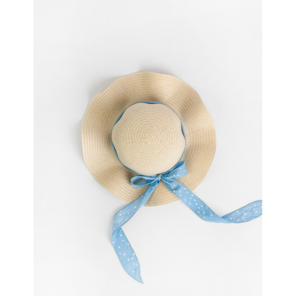 

Шляпка соломенная Анабель EvgaKids 49058 One Size