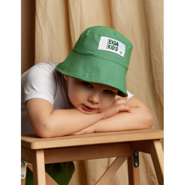 

Панамка Ричард зелёная для мальчика EvgaKids 45601 50-52 см