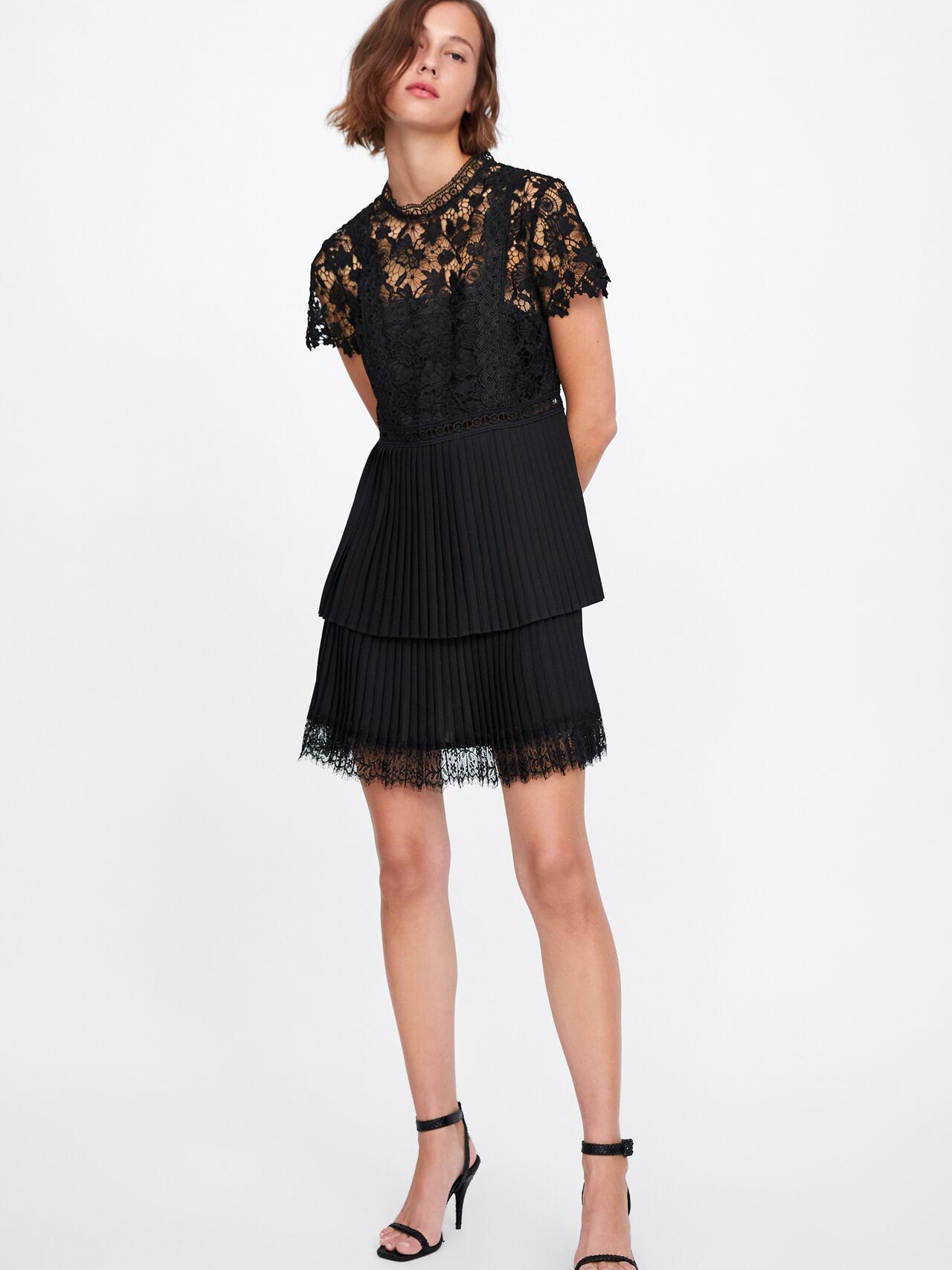 

Платье Zara 8741036800-AAAD XL Черное