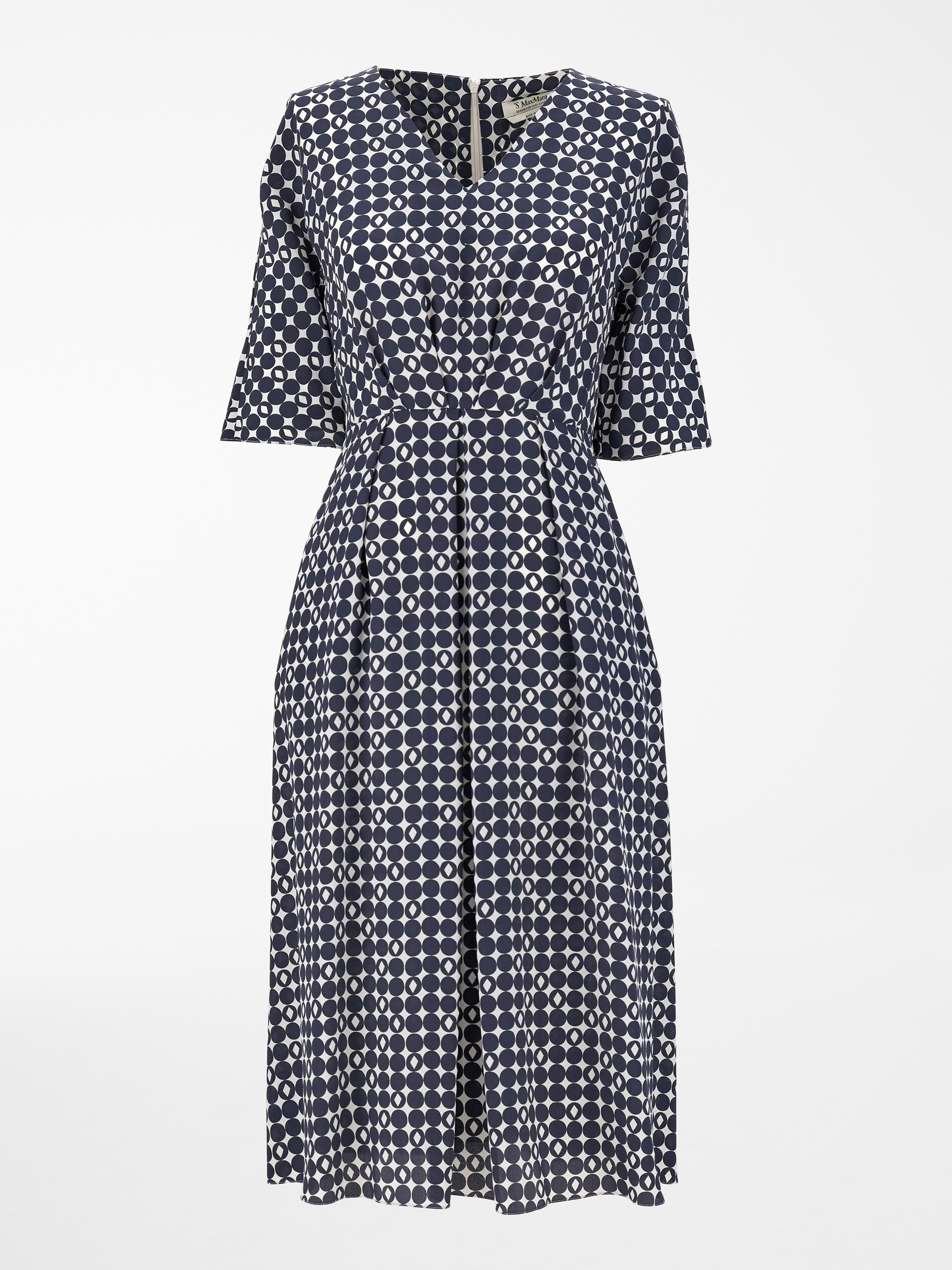 

Платье MaxMara 46 Темно-синее 92211711600