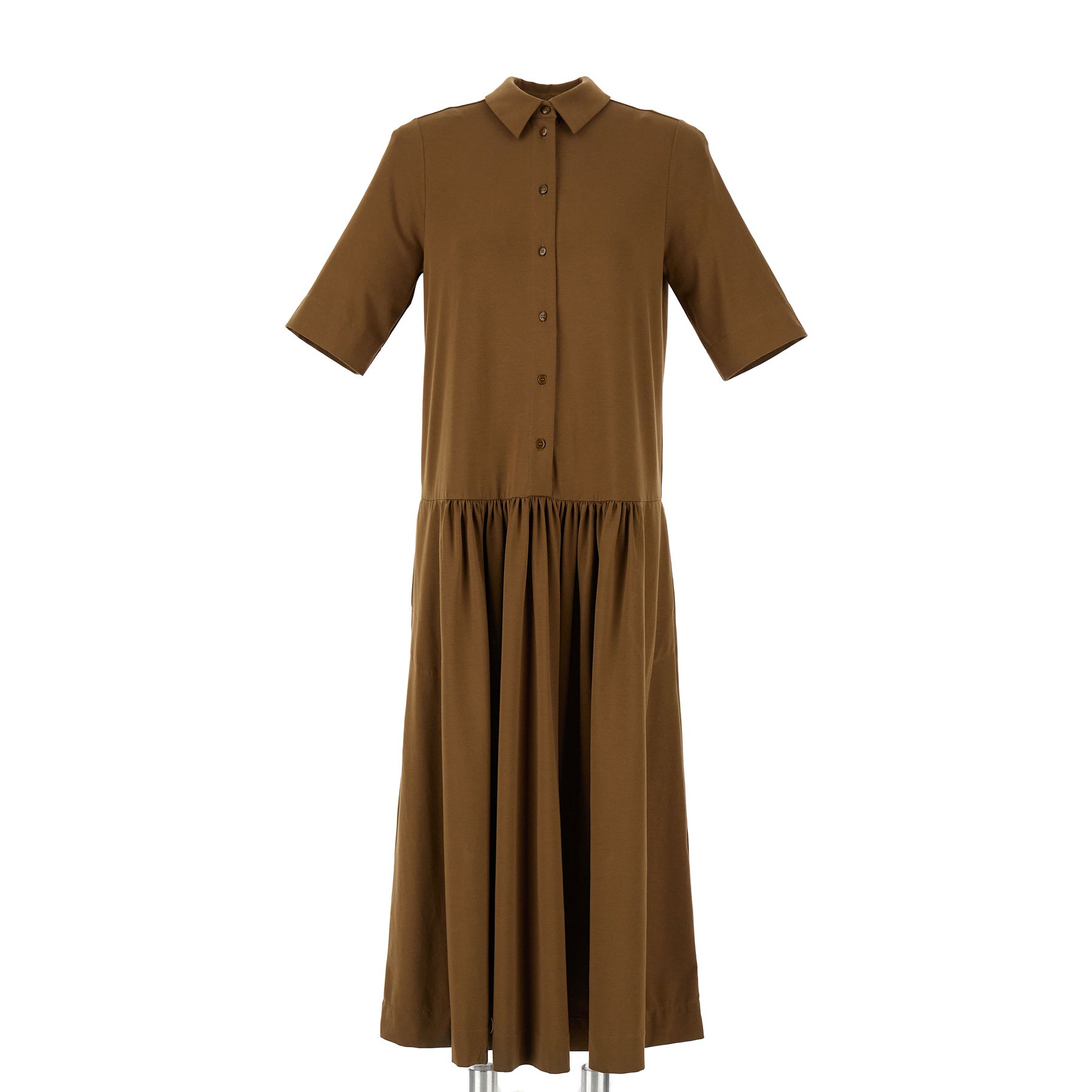 

Платье MaxMara  Темно-коричневое 36210216600, Платье MaxMara XS Темно-коричневое 36210216600
