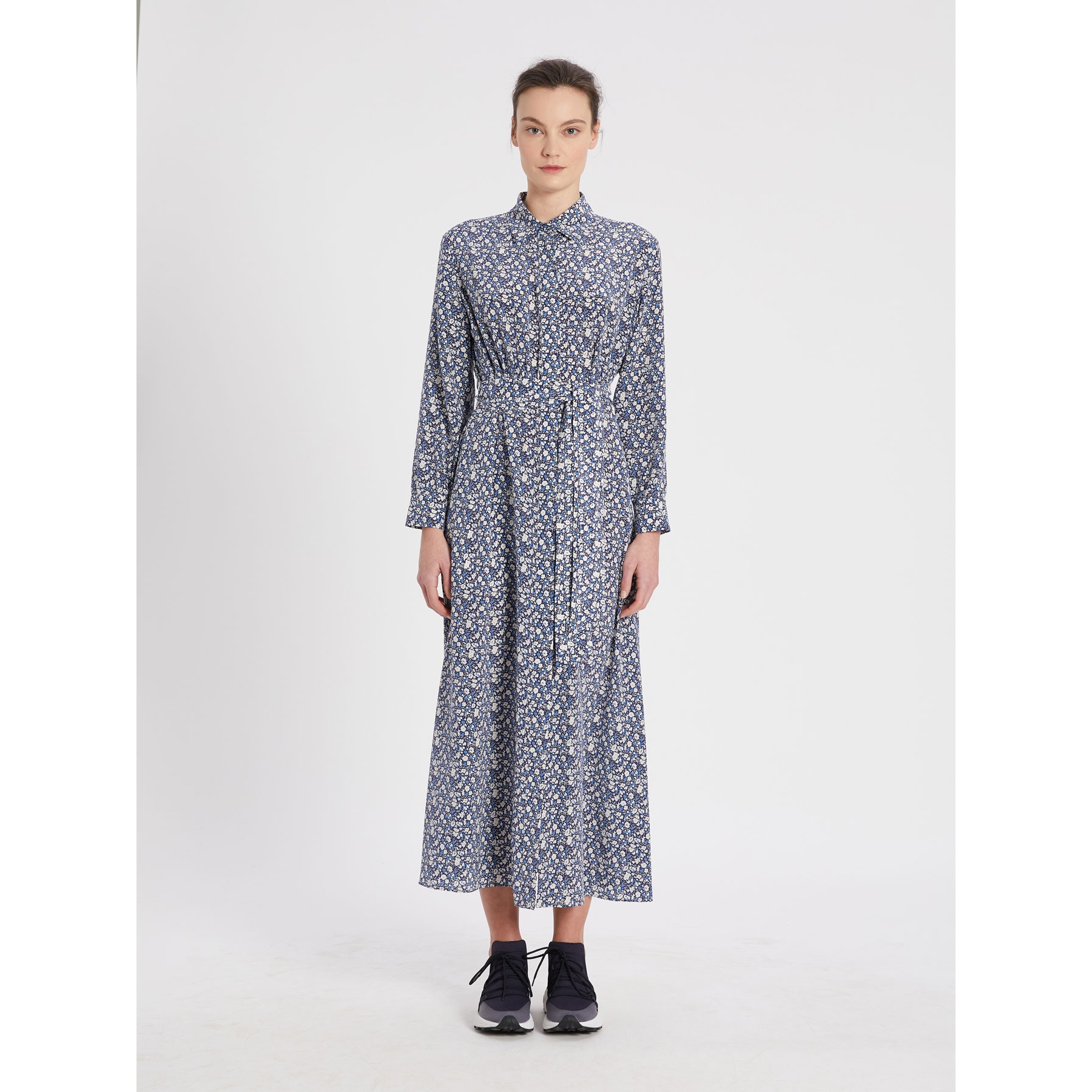

Платье MaxMara  Темно-синее 52210617600, Платье MaxMara 46 Темно-синее 52210617600