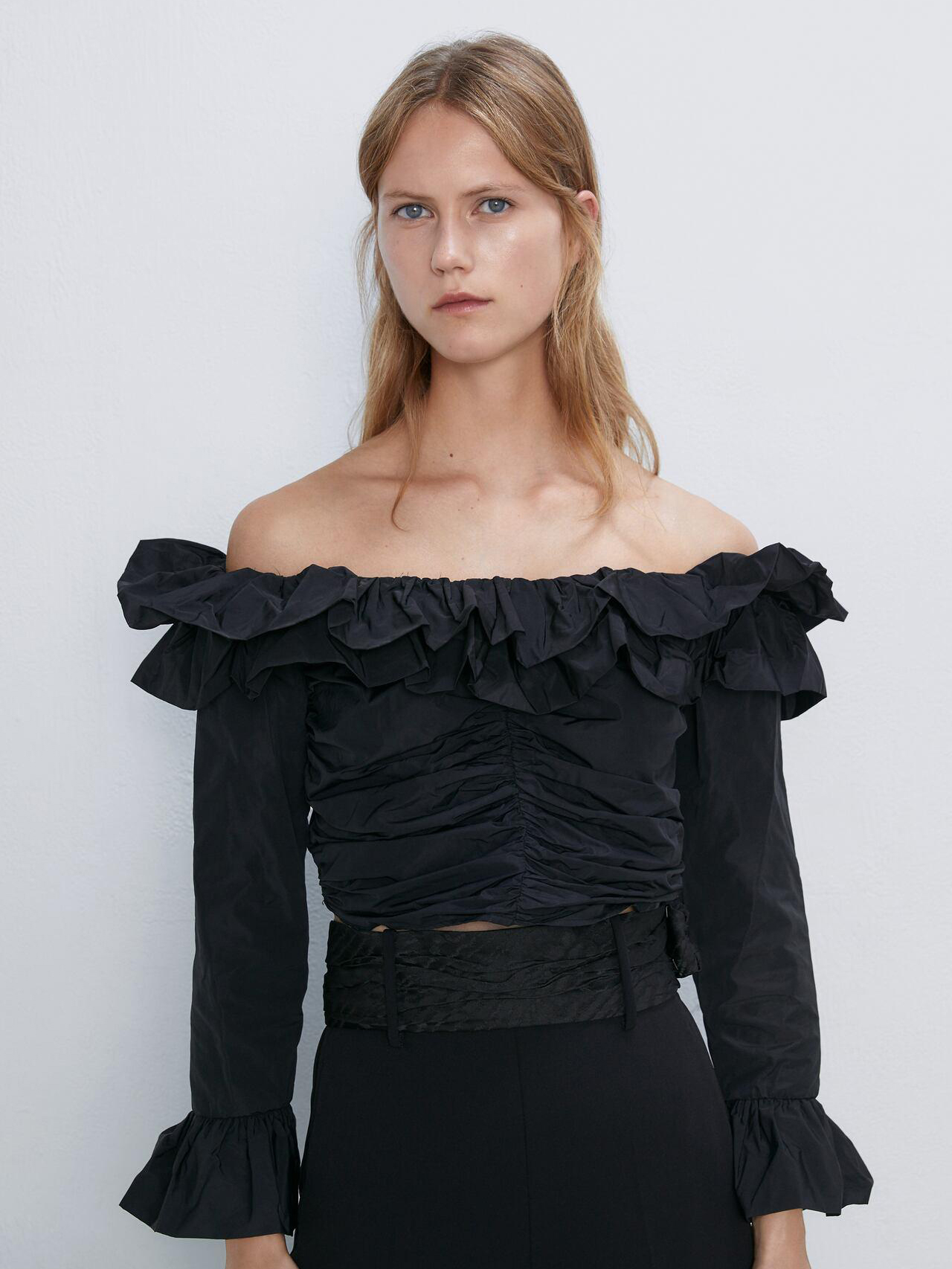 

Топ Zara 8136124800-AAAD M Черный