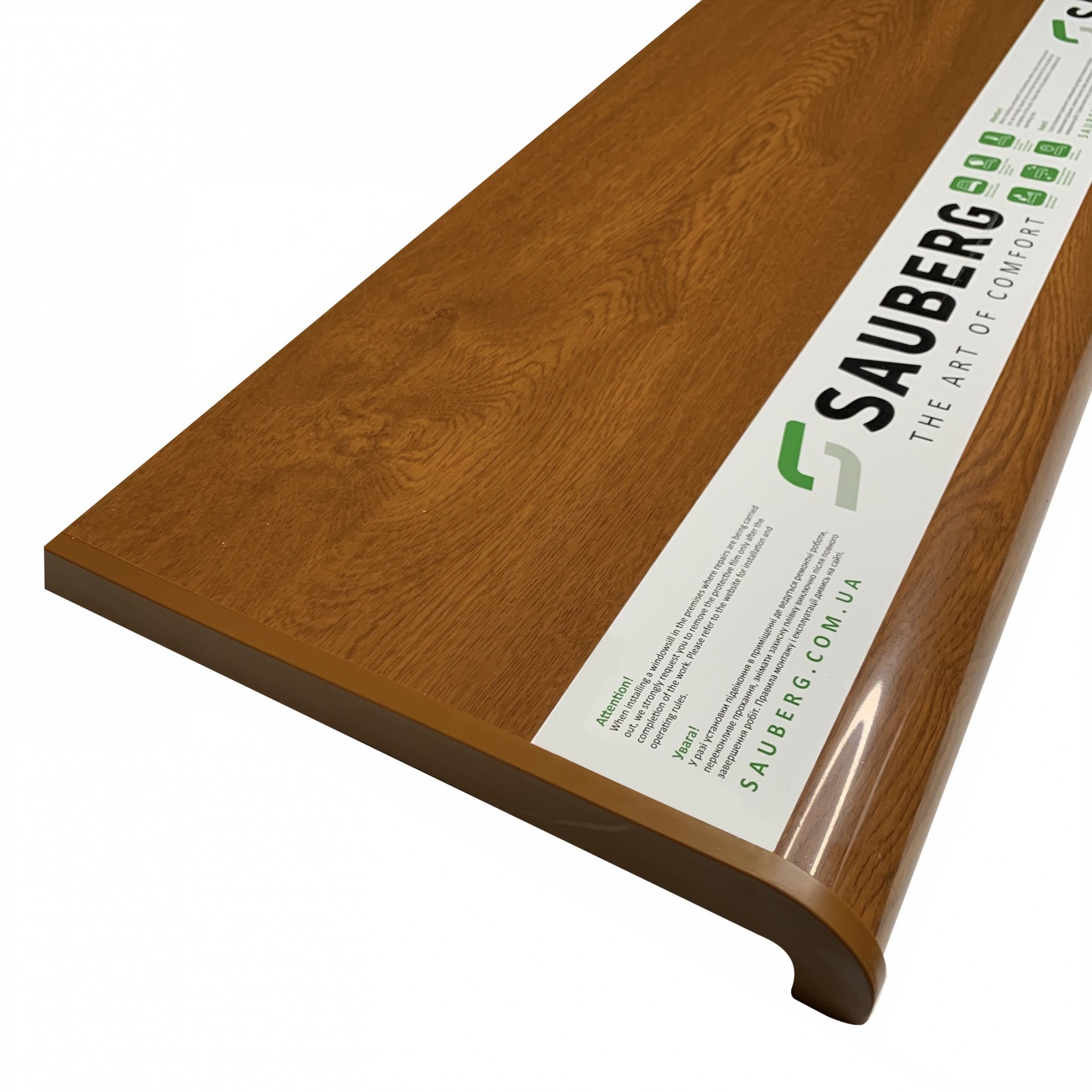 

Подоконник SAUBERG "Gold Oak" глянец (450*1000 мм.)