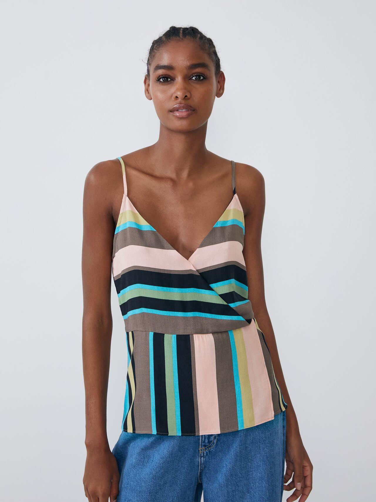 

Топ Zara 7385112050-AAUB S Разноцветный