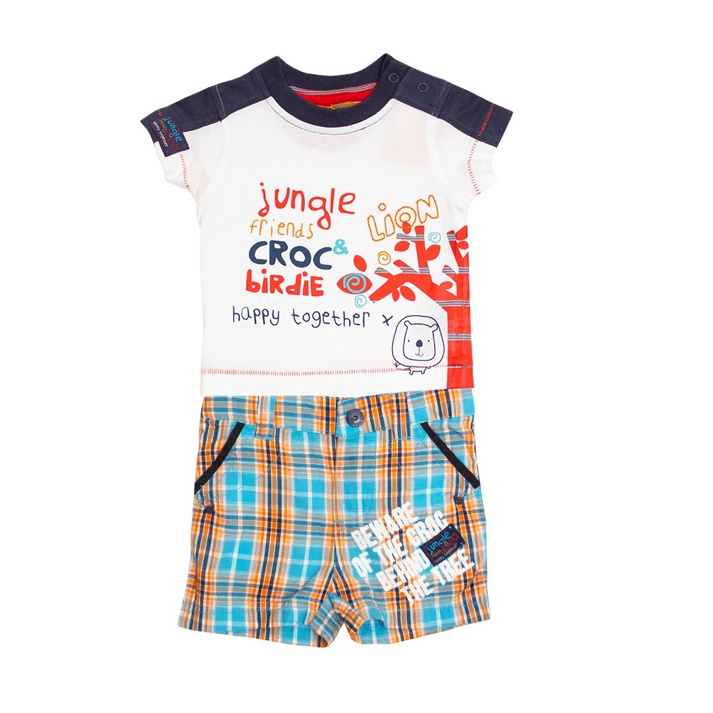 

Костюм : Футболка и шорты Losan Mc baby boys (017802803/001) Белый M3-62 см