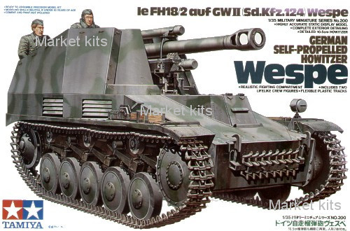 

Немецкая САУ Веспе (Howitzer Wespe) 1:35 TAMIYA (TAM35200)