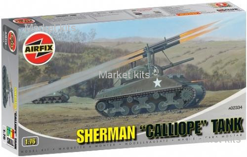 

Танк Sherman Calliope 1:76 Airfix (AIR02334V)